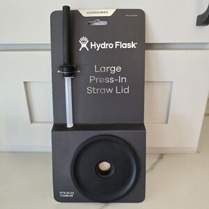 New Hydro Flask Large Press-In Straw Lid